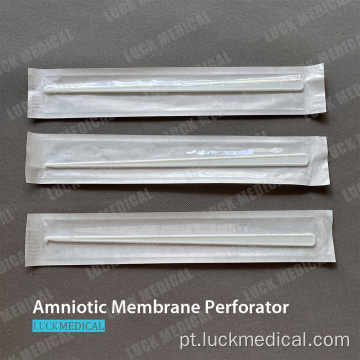 Perforador de membrana amniótica médica